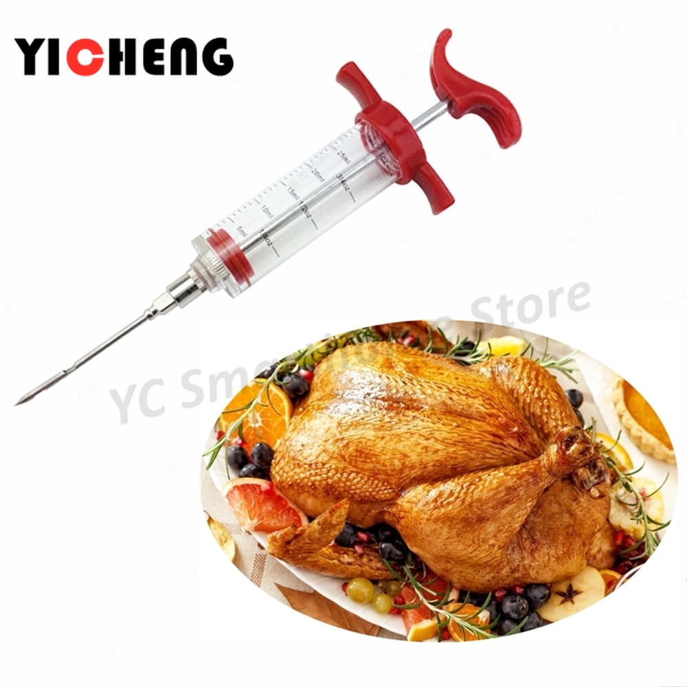 Kitchen Helper Gadgets - 1 Buah Jarum Suntik Bumbu Injektor