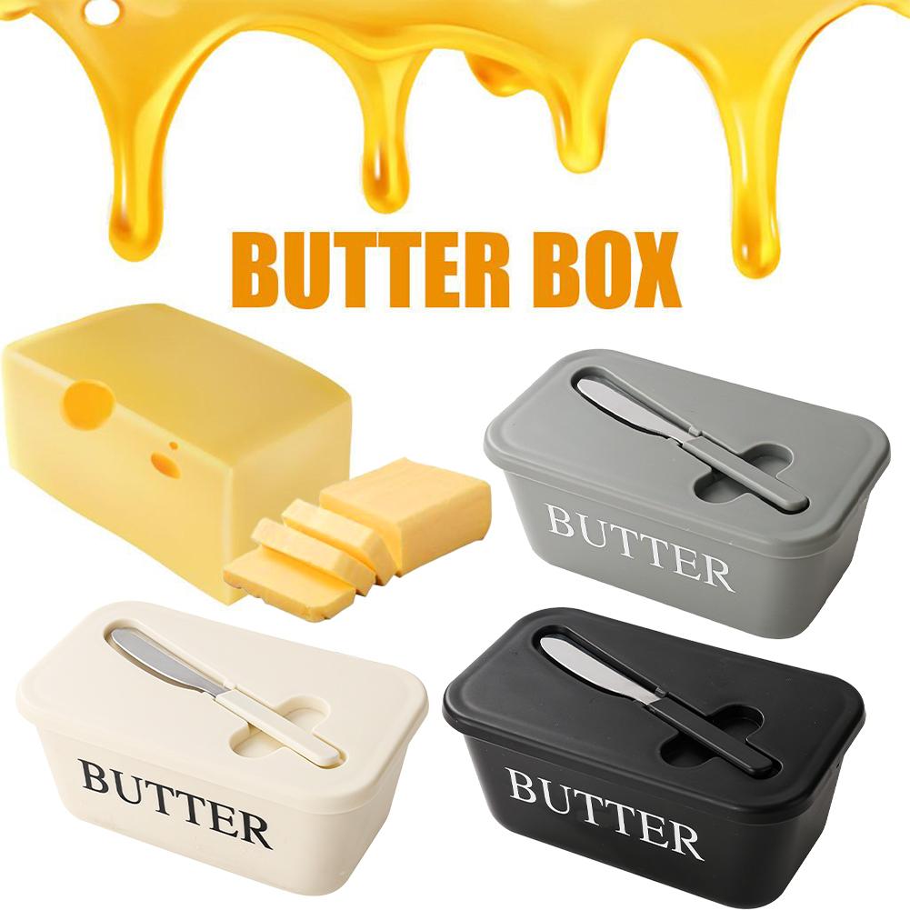 Kitchen Gadgets Organizer - Tempat Mentega PP dengan Tutup &