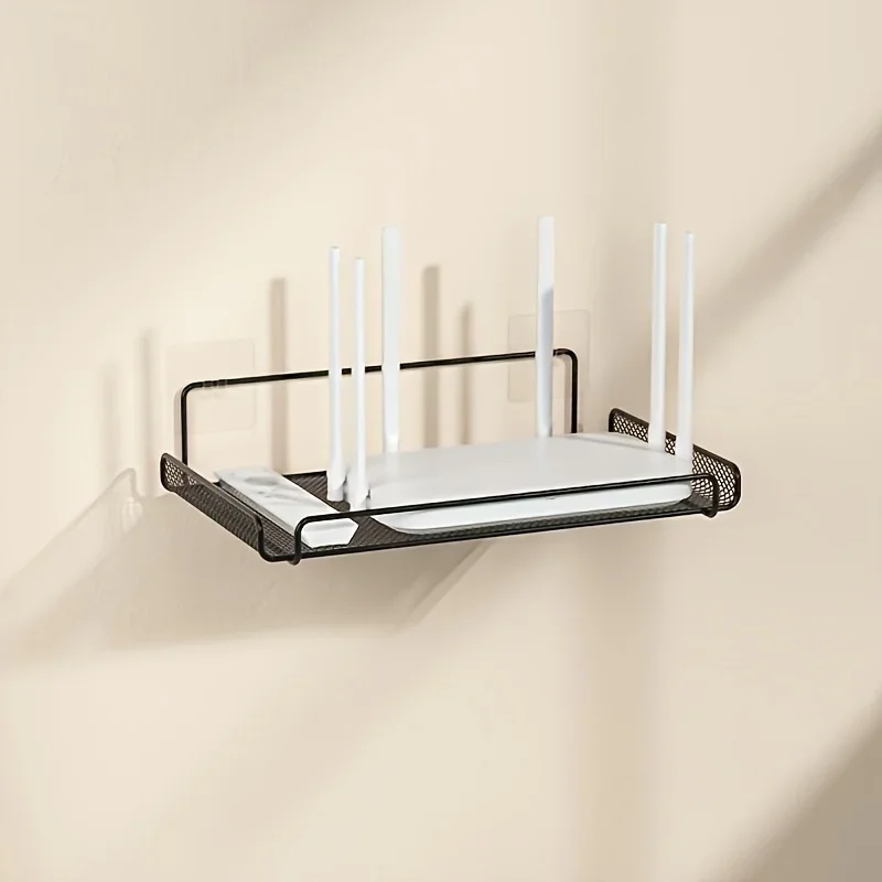 Kitchen Gadgets Organizer - Rak Router Stainless Steel Tanpa Bor,