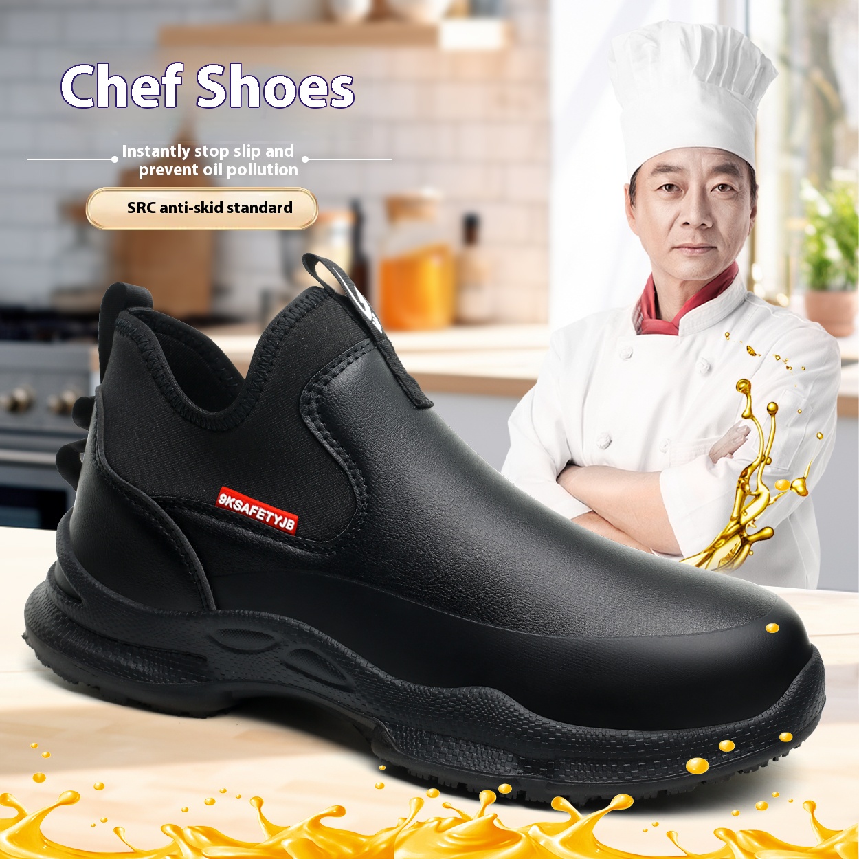 Shevalues Sepatu Koki Pria Bak - Kitchen Gadgets For Men ulasan dan harga