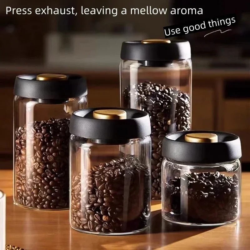 Stoples Kopi Vakum Manual Kaca - Kitchen Gadgets Organizer ulasan dan harga