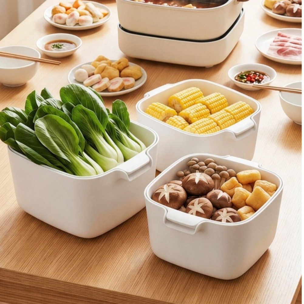 Keranjang Tirisan Dua Tingkat  - Kitchen Gadgets Organizer ulasan dan harga