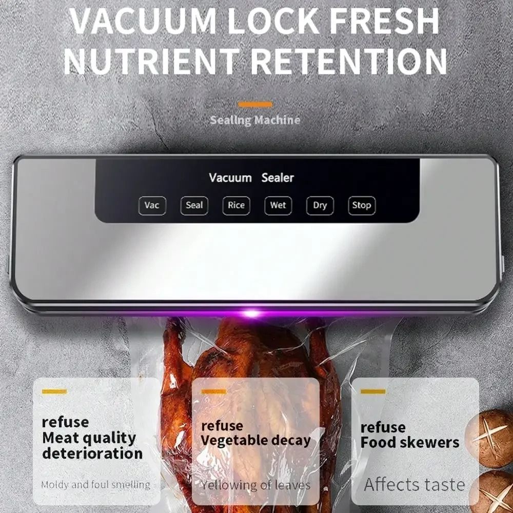 Penyegel Vakum Elektrik Tombol - Kitchen Gadgets Organizer ulasan dan harga