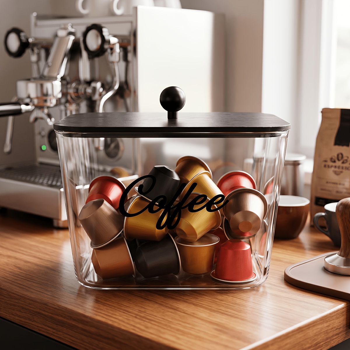 Tempat Penyimpanan Pod Kopi de - Kitchen Gadgets Organizer ulasan dan harga