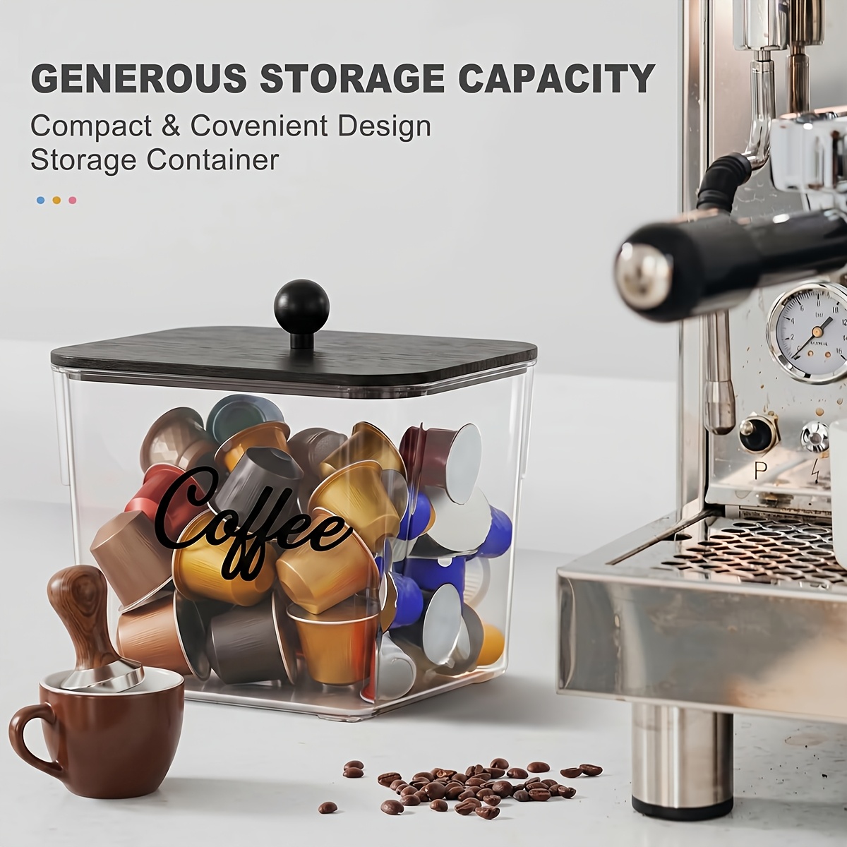 Tempat Penyimpanan Pod Kopi de - Kitchen Gadgets Organizer ulasan dan harga
