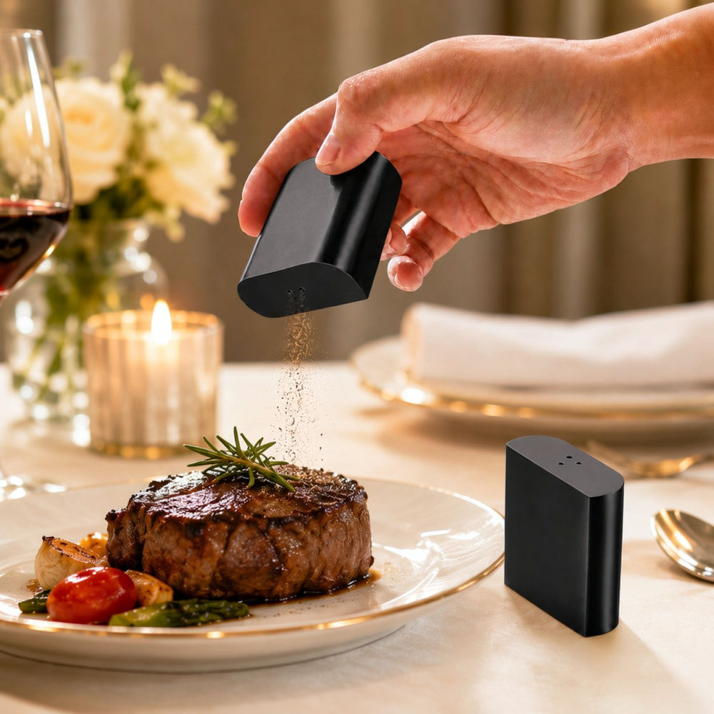 Wadah Merica Baja Tahan Karat  - Kitchen Gadgets Gold ulasan dan harga
