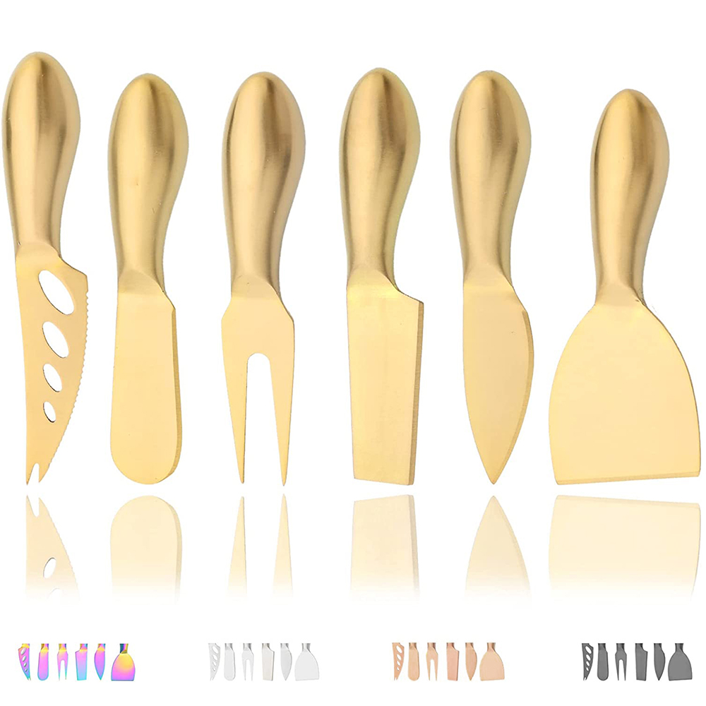 6 buah pisau emas Matte Mini p - Kitchen Gadgets Gold ulasan dan harga